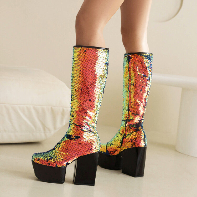 Light Platform Boots