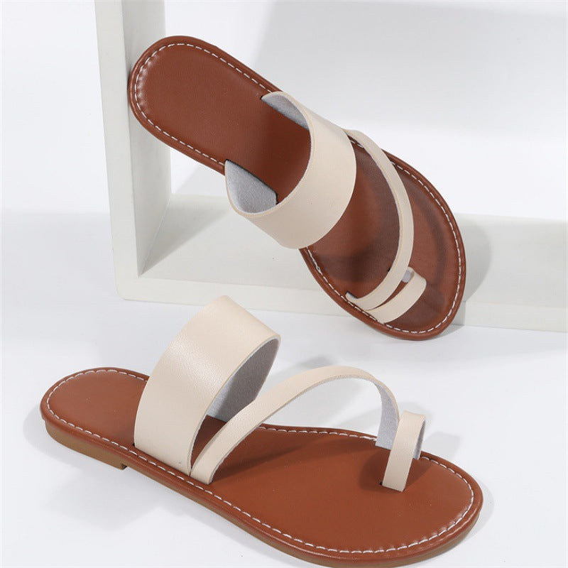 Walking Metallic Sandals