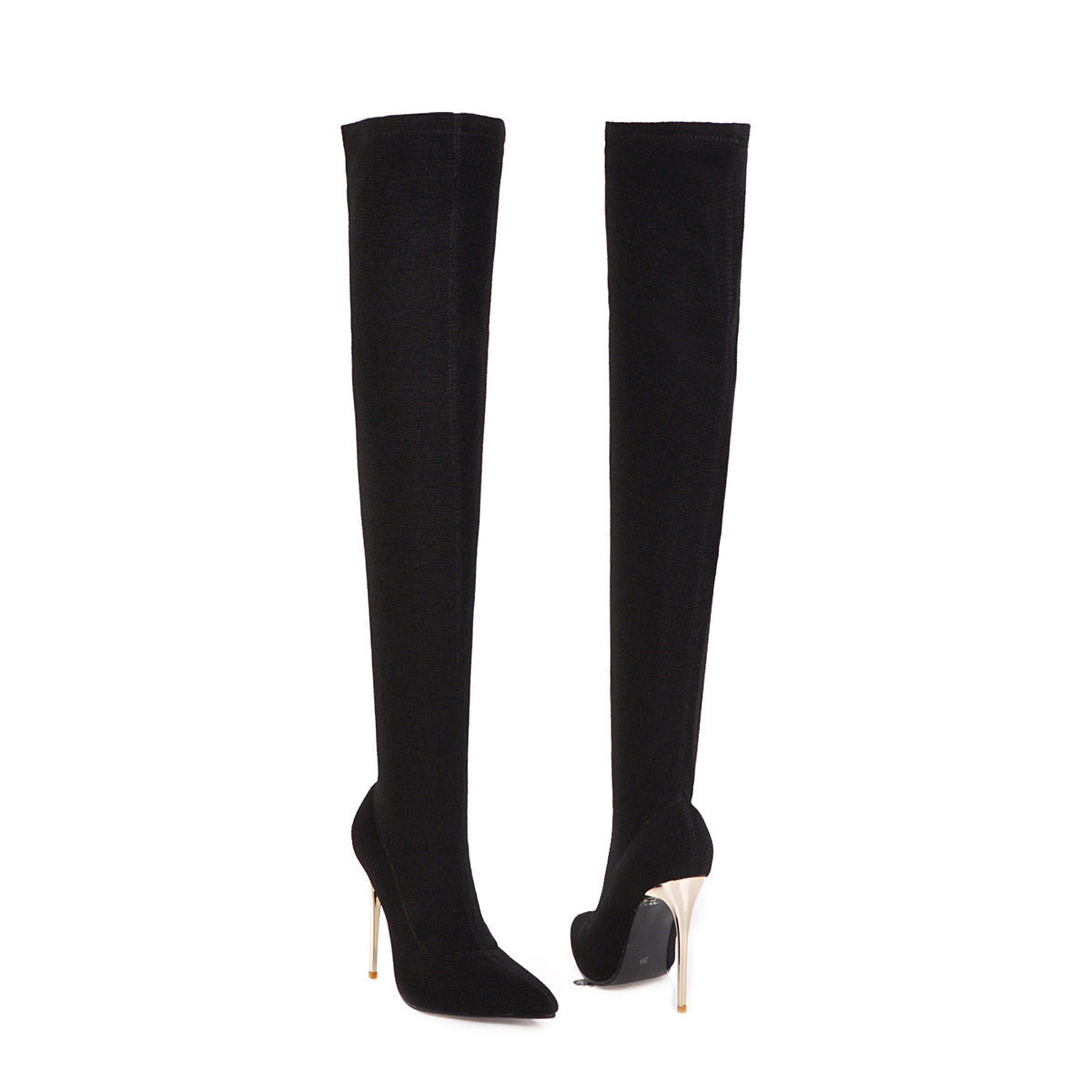 Minimal Heeled Boots