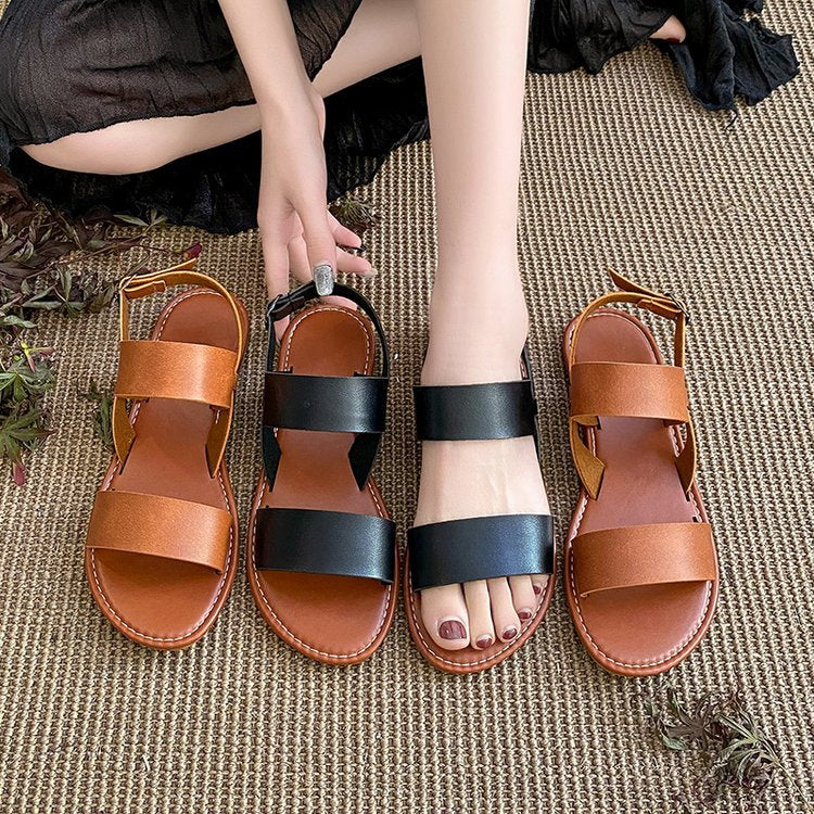 Weekend Buckled Sandals