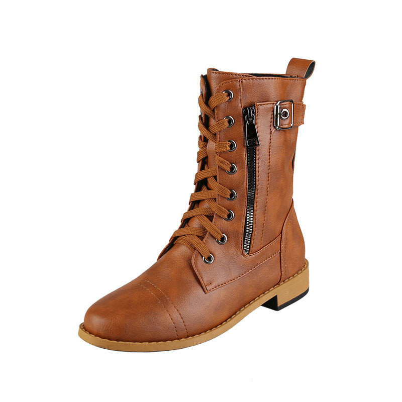 Beach Buckled Boots