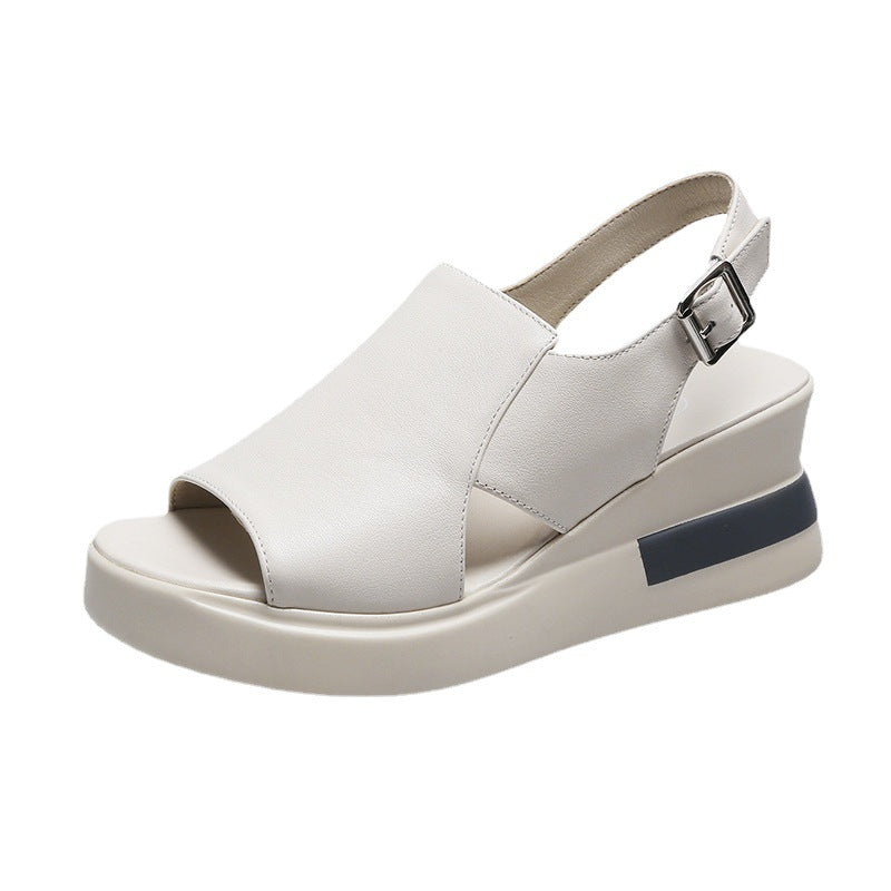 Clean Slip-On Sandals