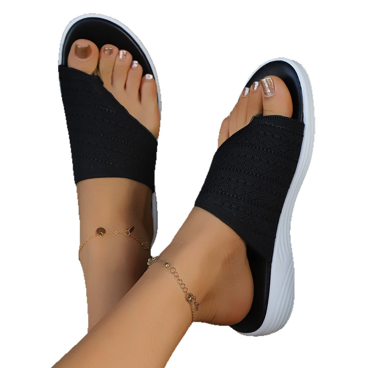 Light Lace-Up Sandals