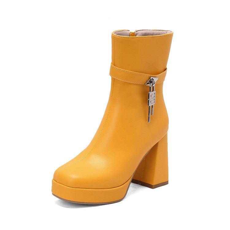 Casual Lug-Sole Boots