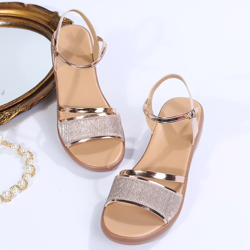 Relaxed Slide Sandals