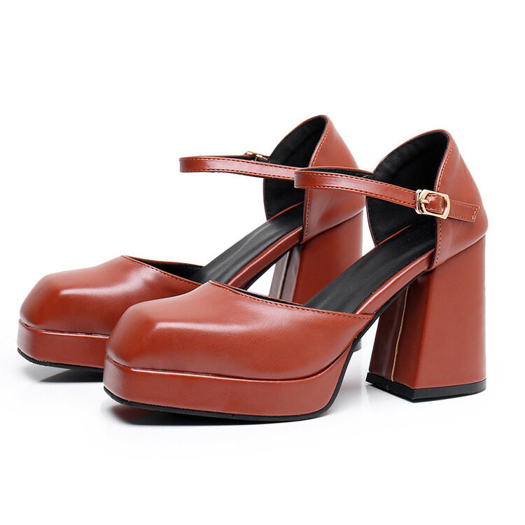 Warm Heeled Sandals