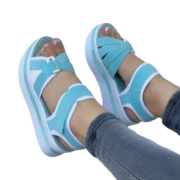 Summer Lace-Up Sandals