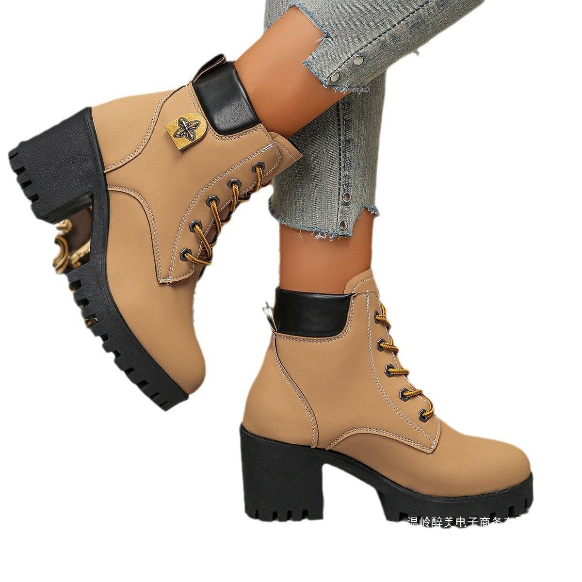 Modern Heeled Boots