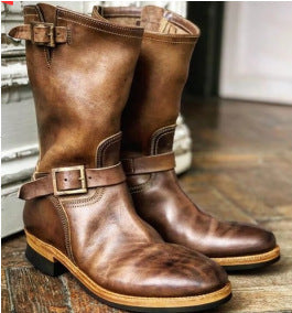 Minimal Zip-Up Boots