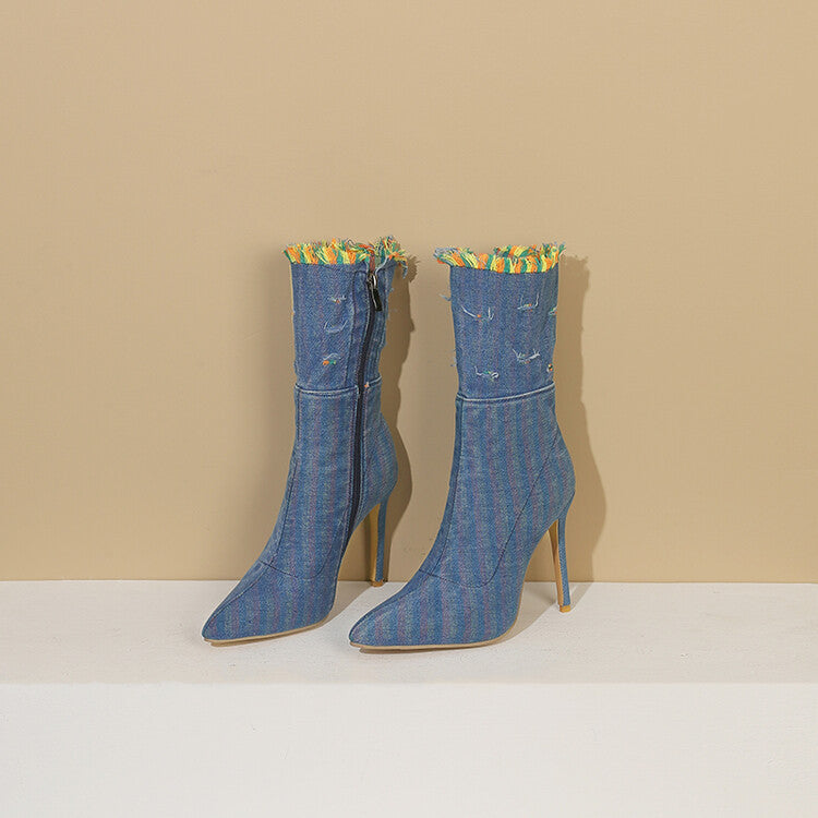 Brunch Block-Heel Boots