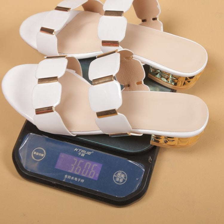 Simple Slip-On Sandals