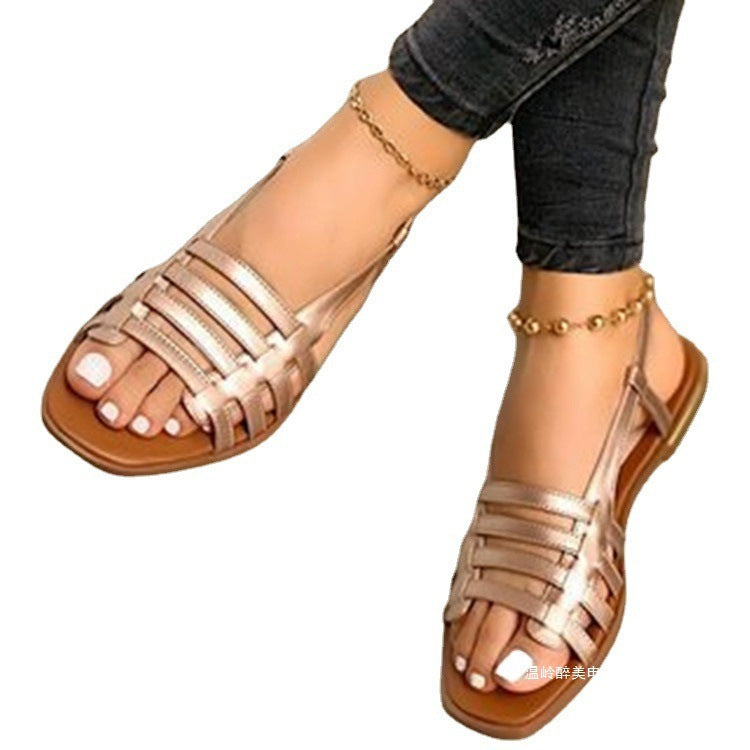 Natural Raffia Sandals