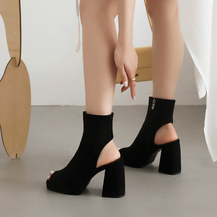 Warm Heeled Sandals