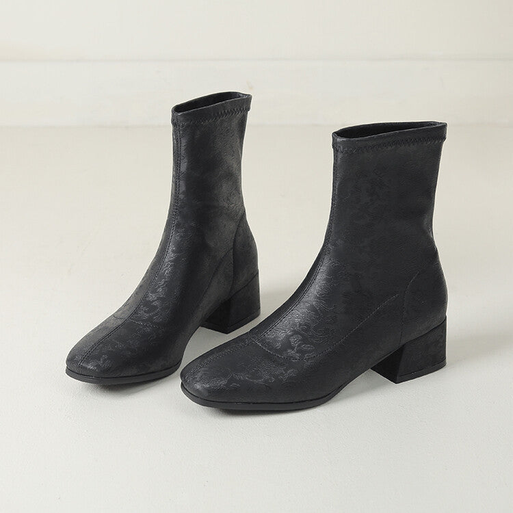 Soft Faux-Suede Boots
