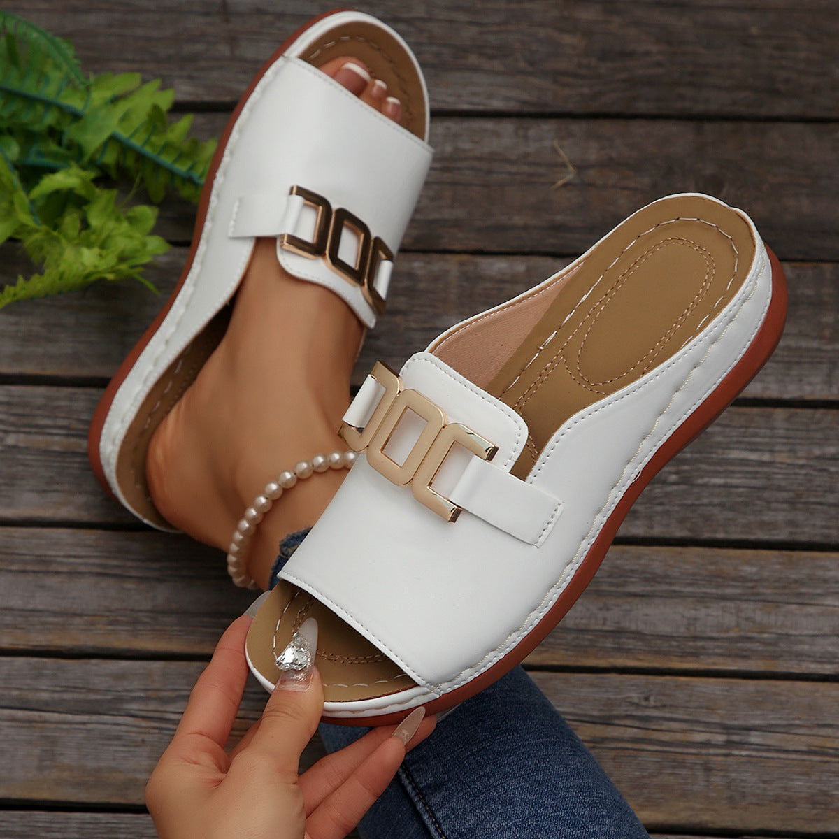 Warm Woven Sandals