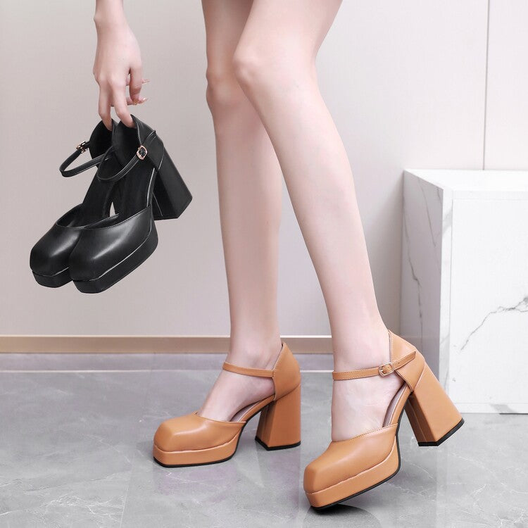 Warm Heeled Sandals