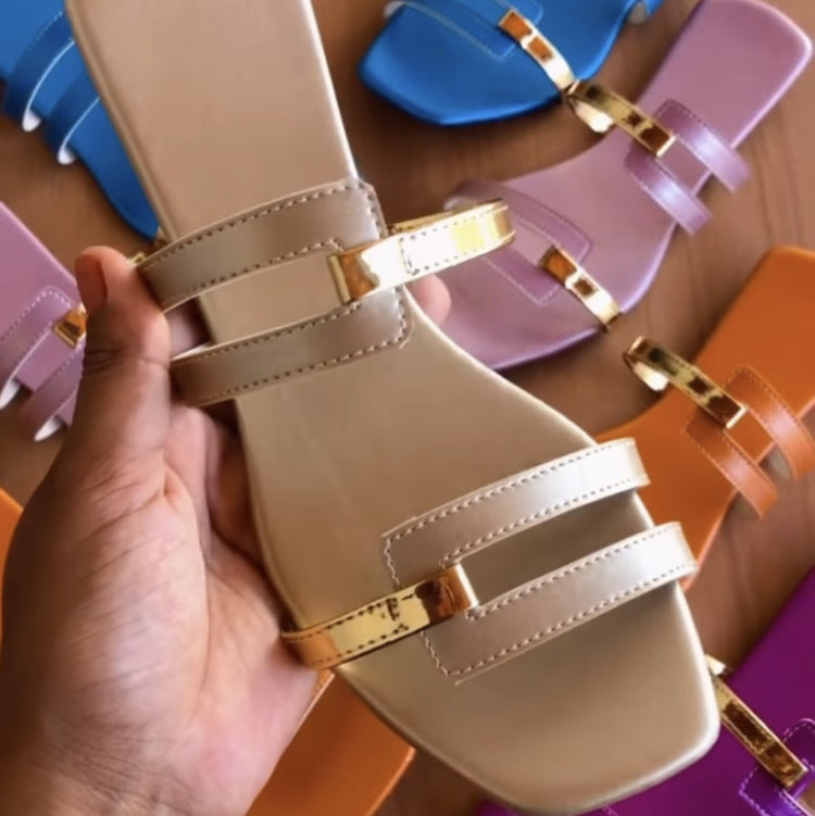 Natural Vacation Sandals