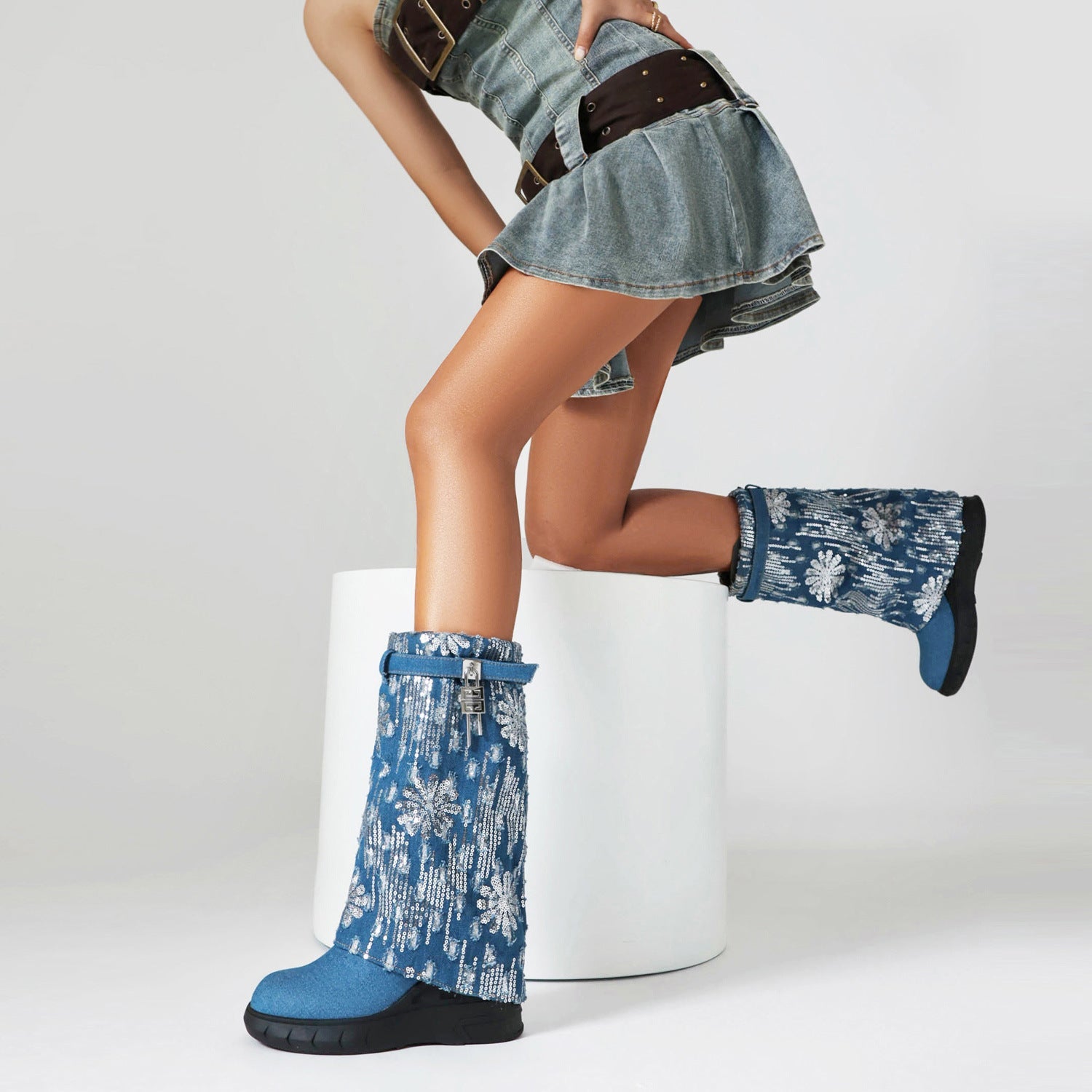 Sunny Faux-Suede Boots