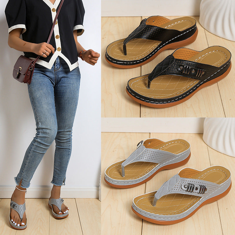 Clean Braided Sandals