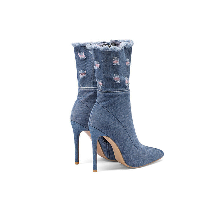 Brunch Block-Heel Boots