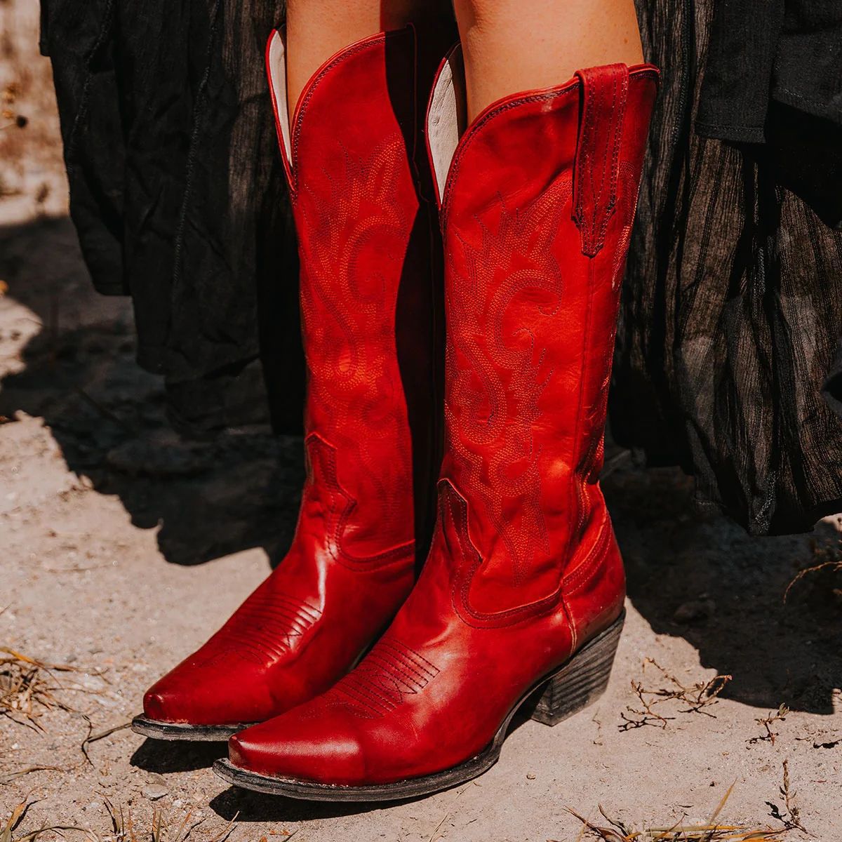 Vacation Block-Heel Boots