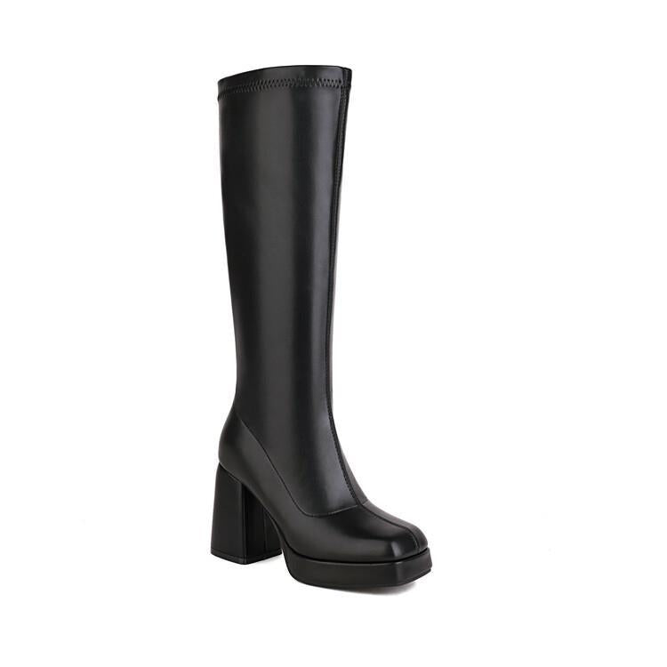 Natural Pointed Boots
