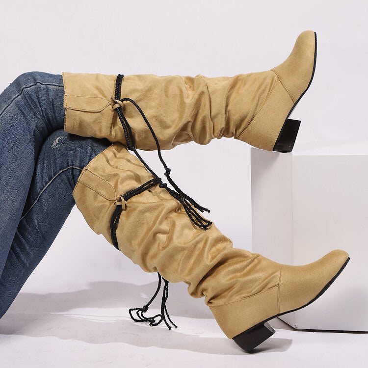 Simple Suede Boots