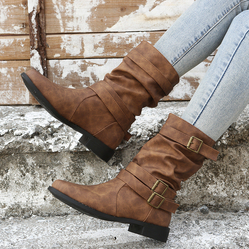 Brunch Block-Heel Boots
