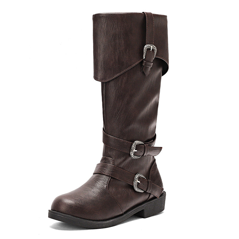 Comfortable Block-Heel Boots