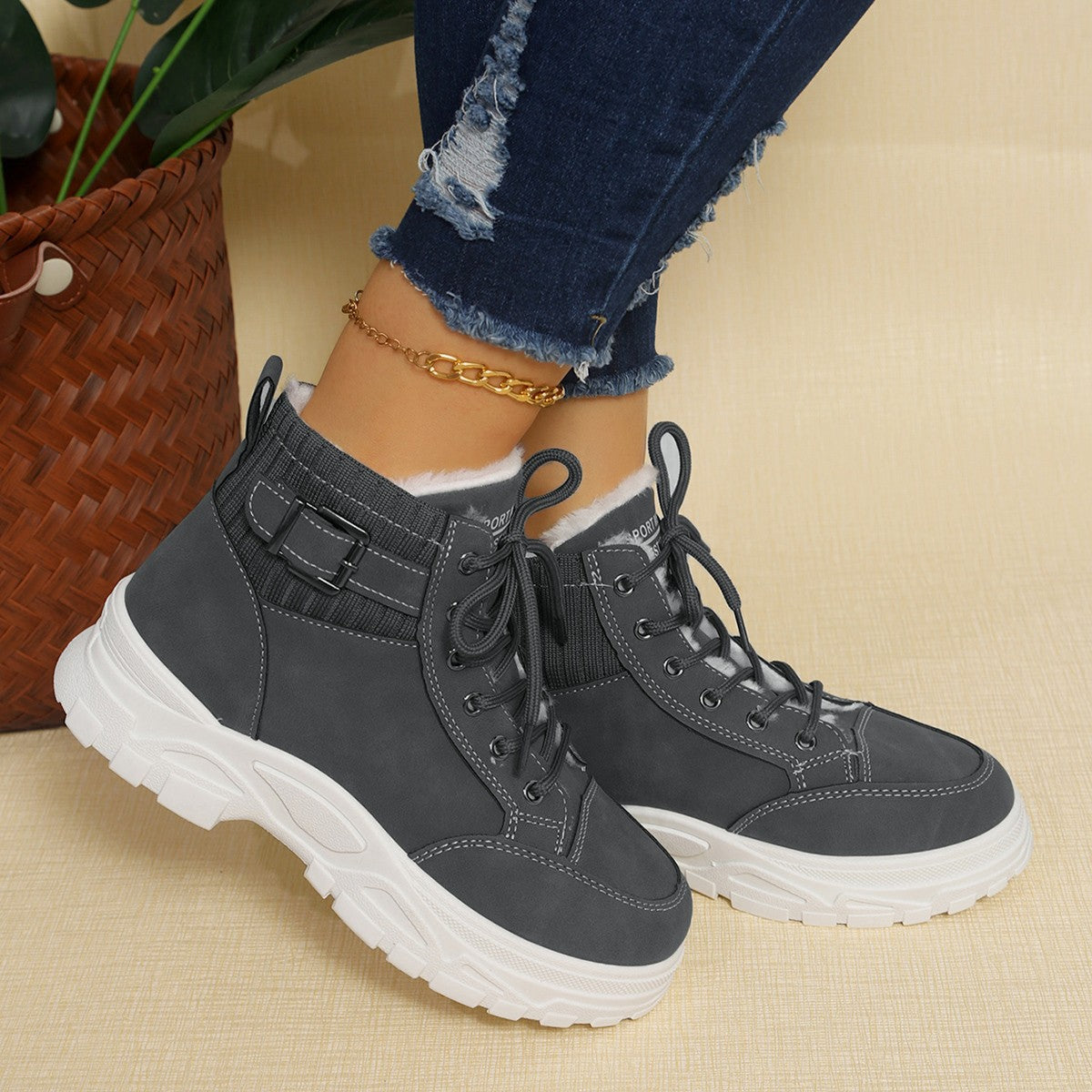 Minimal Lug-Sole Boots