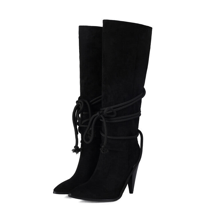 Beach Heeled Boots