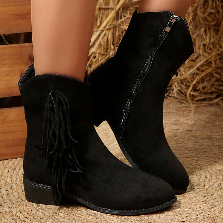 Comfortable Pointed Boots