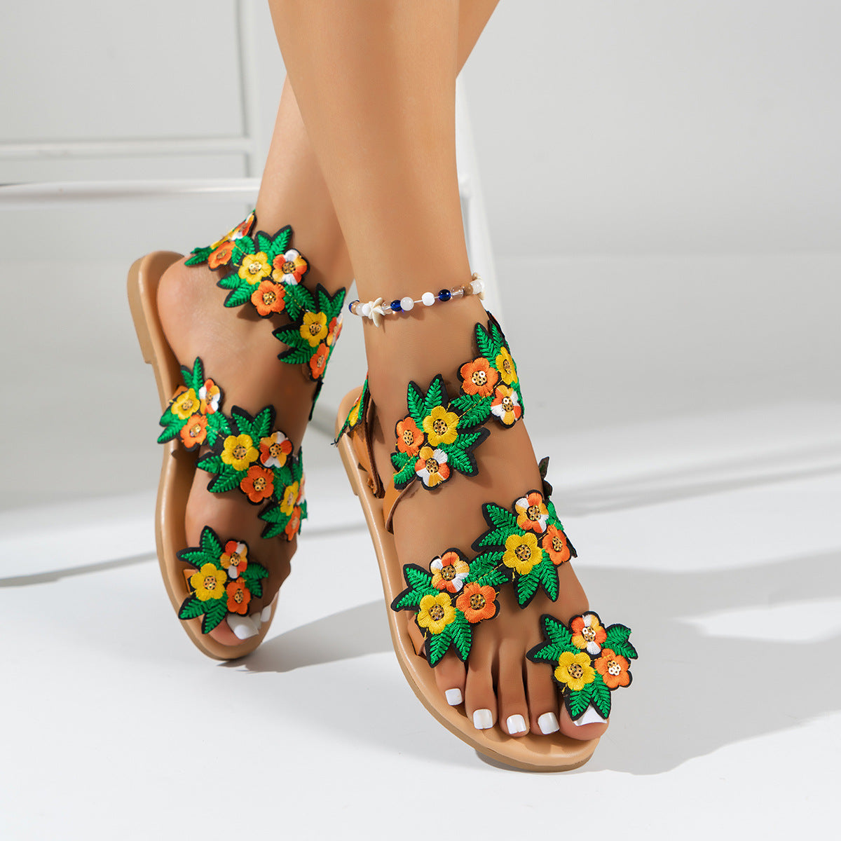 Fresh Buckled Sandals
