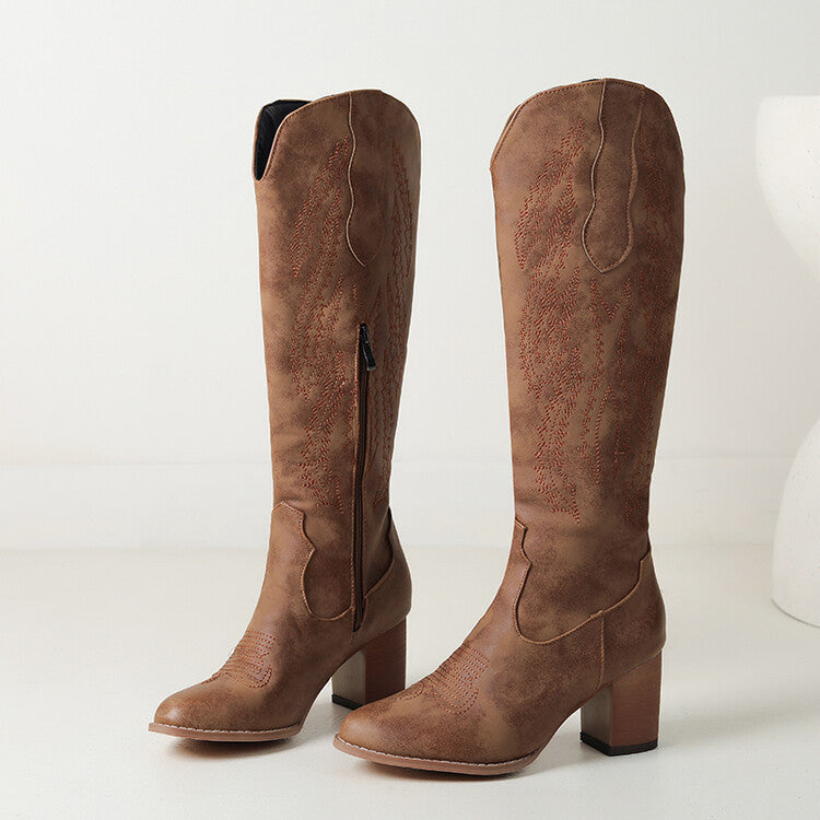 Casual Buckled Boots