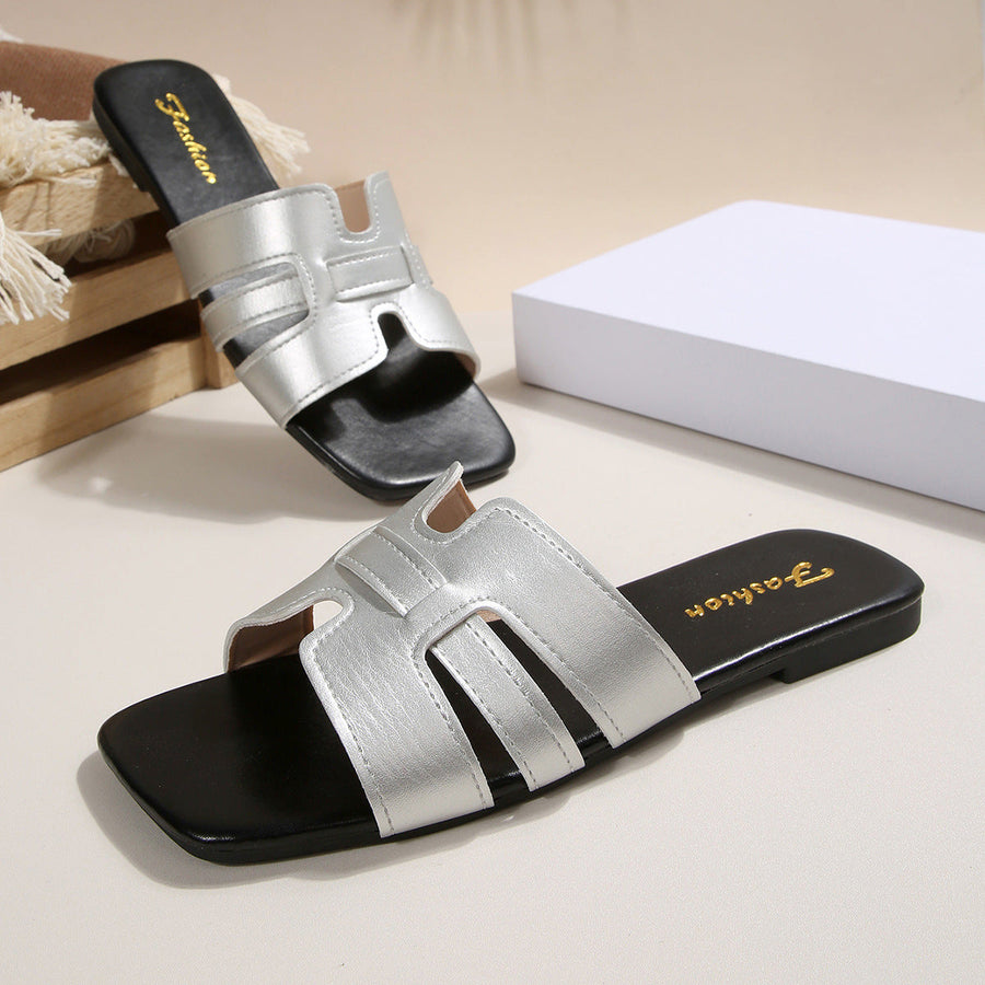 Weekend Buckled Sandals