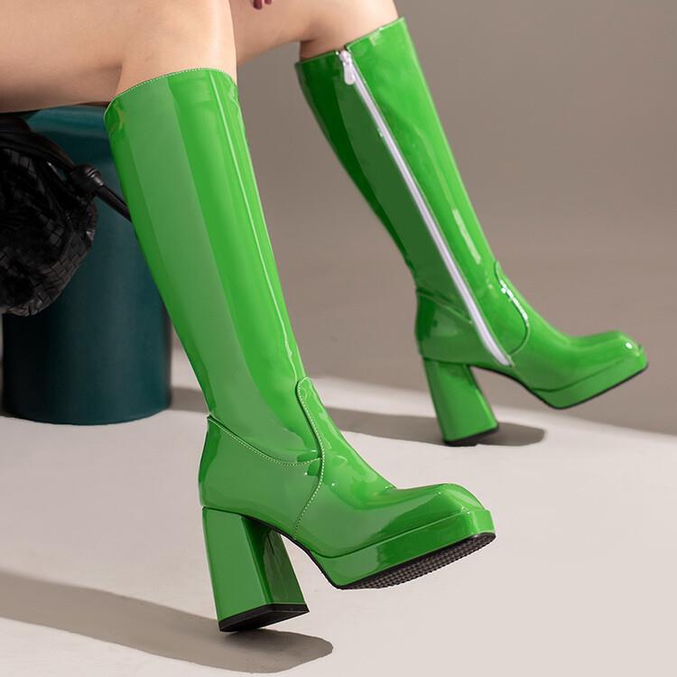 Classic Buckled Boots