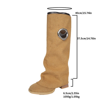 Relaxed Tall Boots