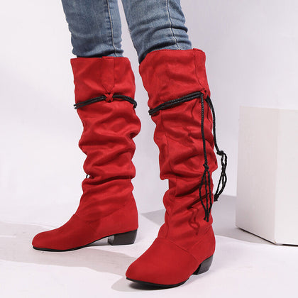 Simple Suede Boots