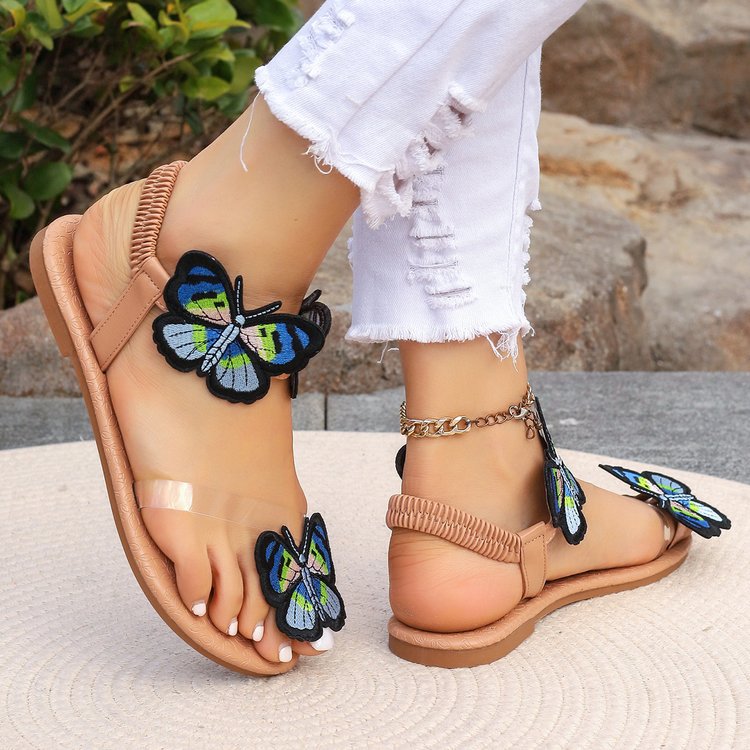 Modern Lace-Up Sandals