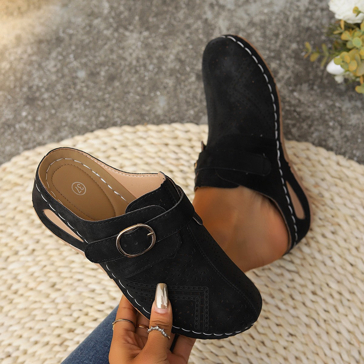 Warm Heeled Sandals