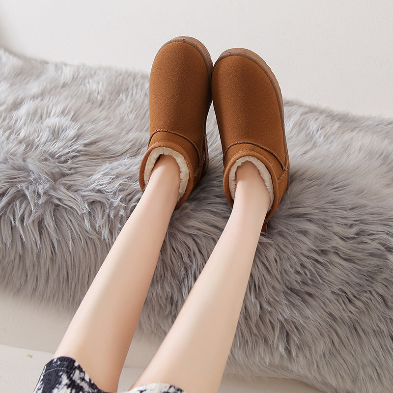 Soft Zip-Up Boots