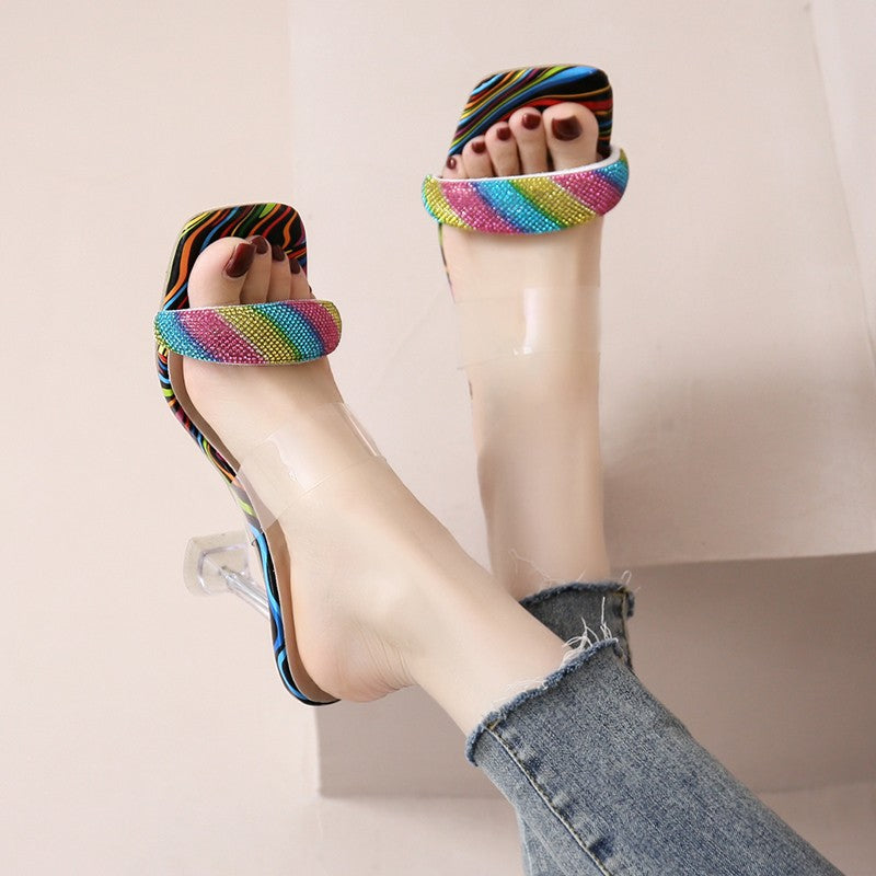 Relaxed Slide Sandals