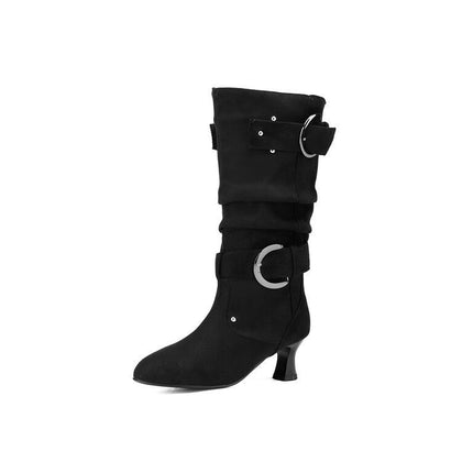 Brunch Block-Heel Boots