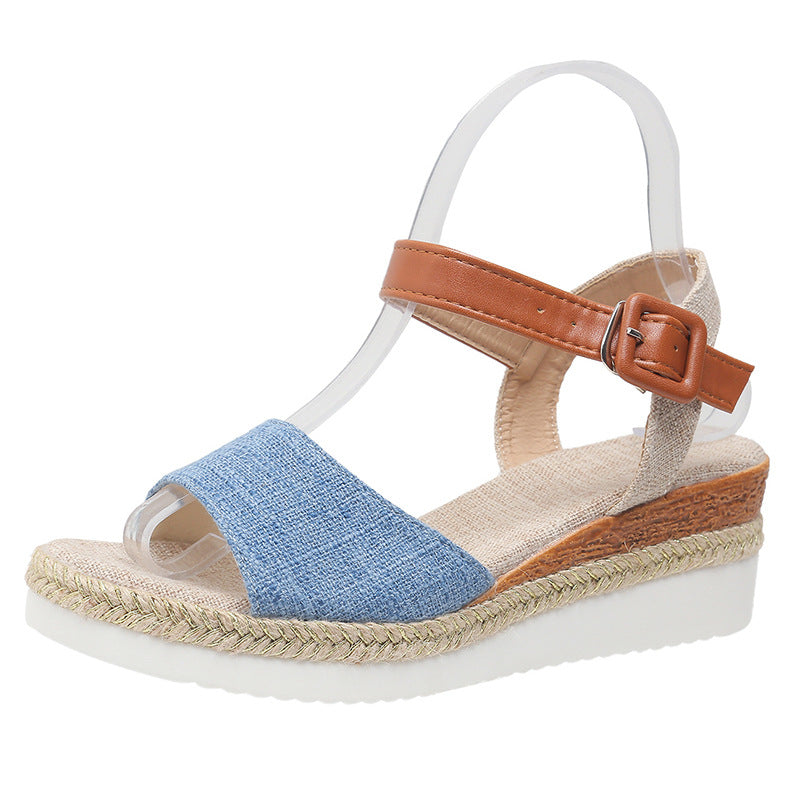 Warm Metallic Sandals