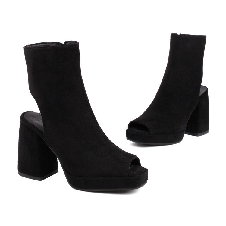 Warm Heeled Sandals
