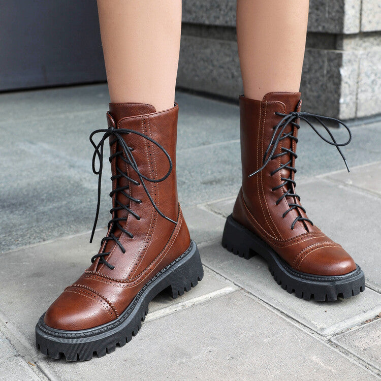 Relaxed Side-Zip Boots