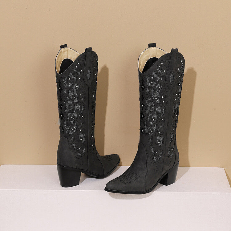 Natural Suede Boots