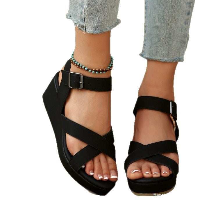 Comfortable Heeled Sandals