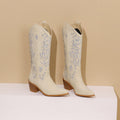 Natural Suede Boots