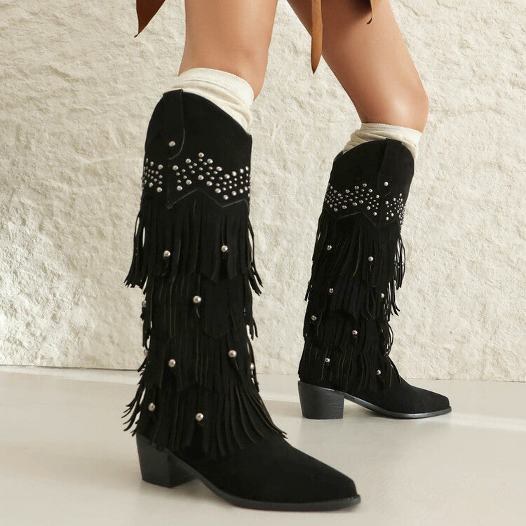 Beach Faux-Suede Boots